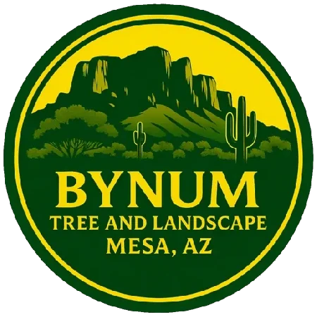 Bynum Tree and Landscape logo